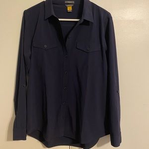 NWOT Eddie Bauer Navy Shirt